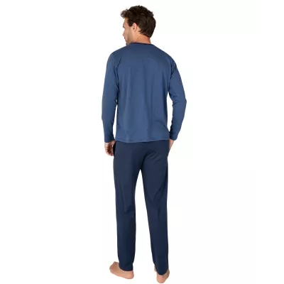 Pijama Hombre Invierno P761313 Marino Massana
