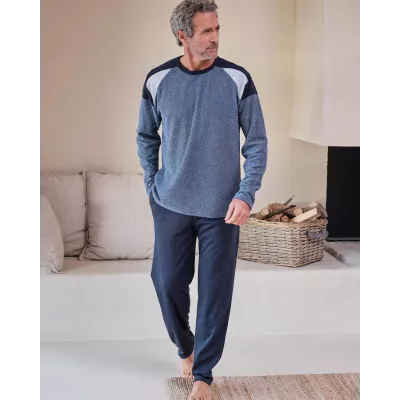 Pijama Hombre Invierno P761326 Marino Massana