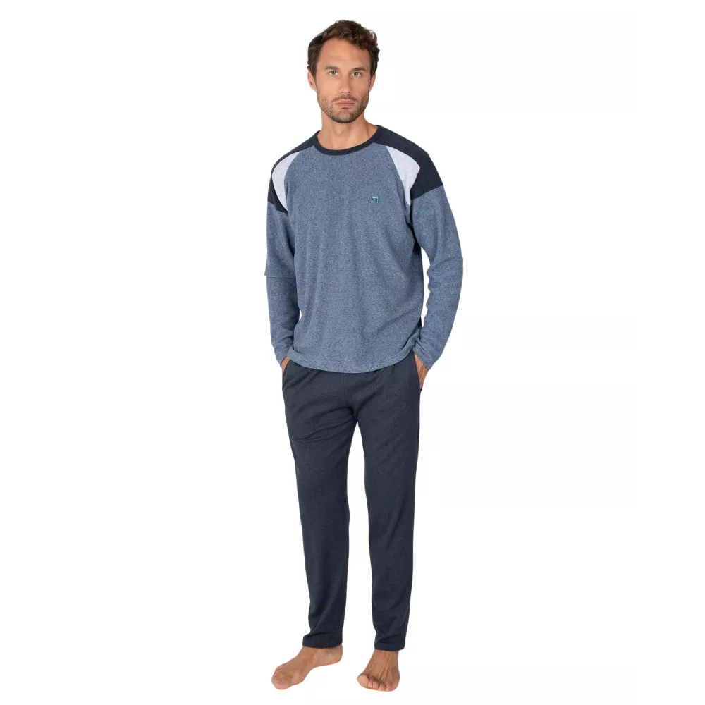 Pijama Hombre Invierno P761326 Marino Massana