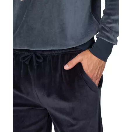 Pijama Hombre Invierno P761325 Gris Massana