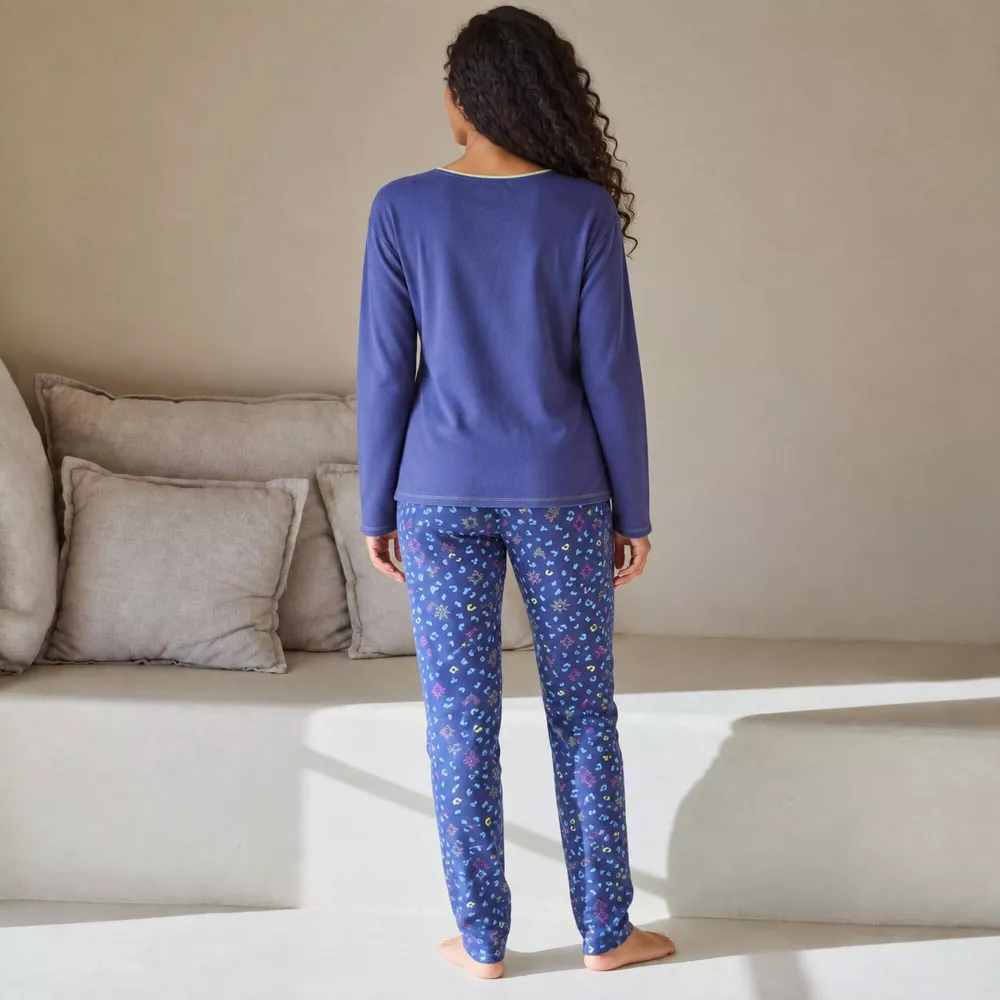 Pijama Mujer Invierno P761211 Marino Massana