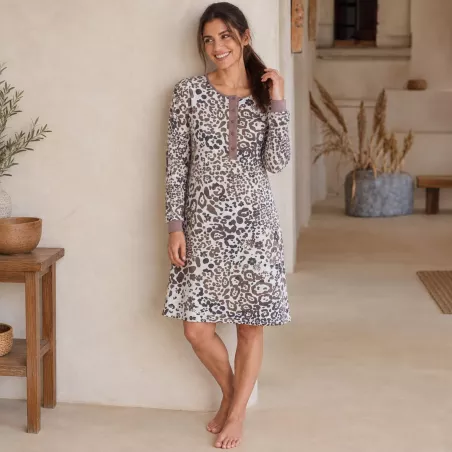 Camisón Mujer Invierno 767220 Marron Massana