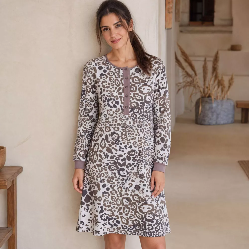 Camisón Mujer Invierno 767220 Marron Massana