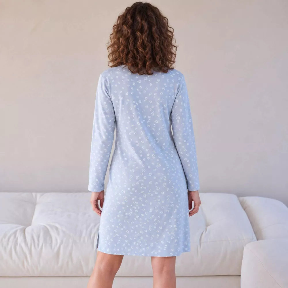 Camisón Mujer Invierno L767232 Azul Massana
