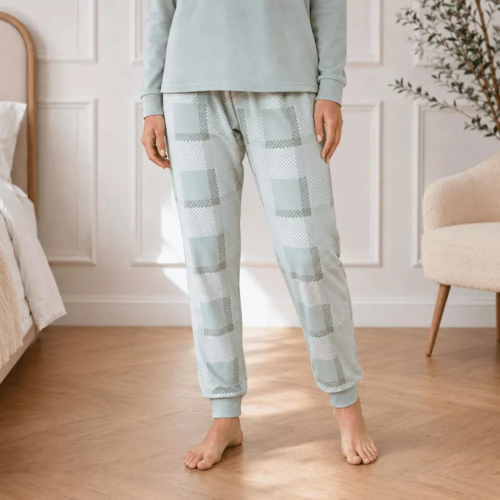 Pijama Mujer Invierno 266604 Verde Muslher