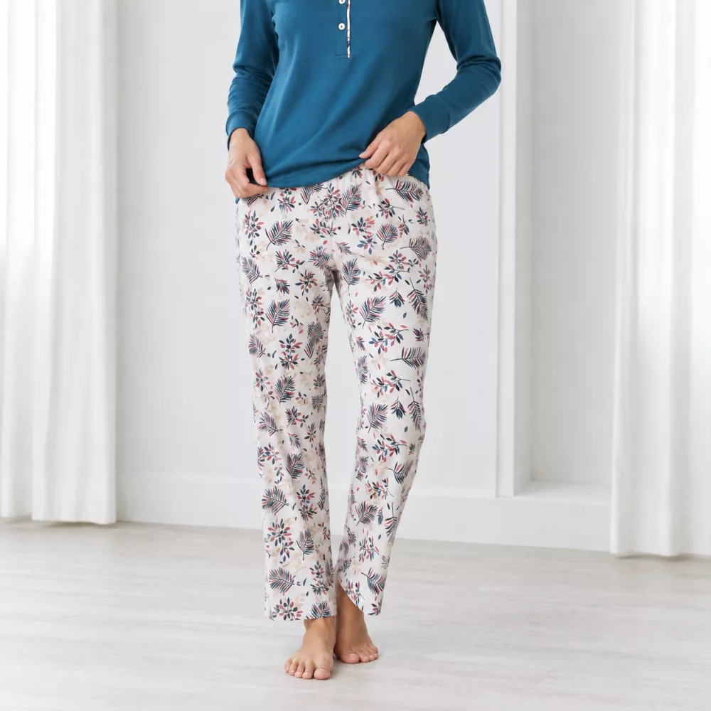 Pijama Mujer Invierno 266617 Azul Muslher