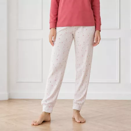 Pijama Mujer Invierno 266621 Rojo Muslher