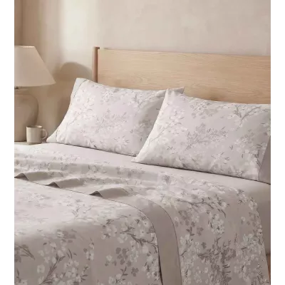 Jogo de cama de flanela 579 Nó Burrito Blanco