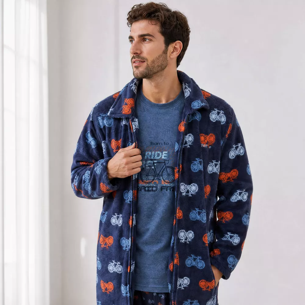 Bata Hombre 269616 Azul Invierno Muslher