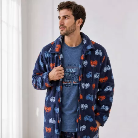 Bata Hombre 269616 Azul Invierno Muslher