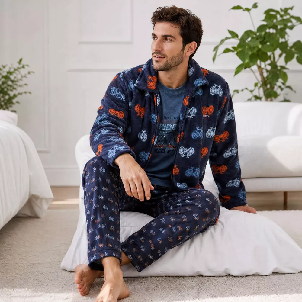 Bata Hombre 269616 Azul Invierno Muslher