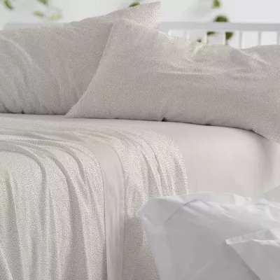Juego de cama Franela 581 Arena Burrito Blanco