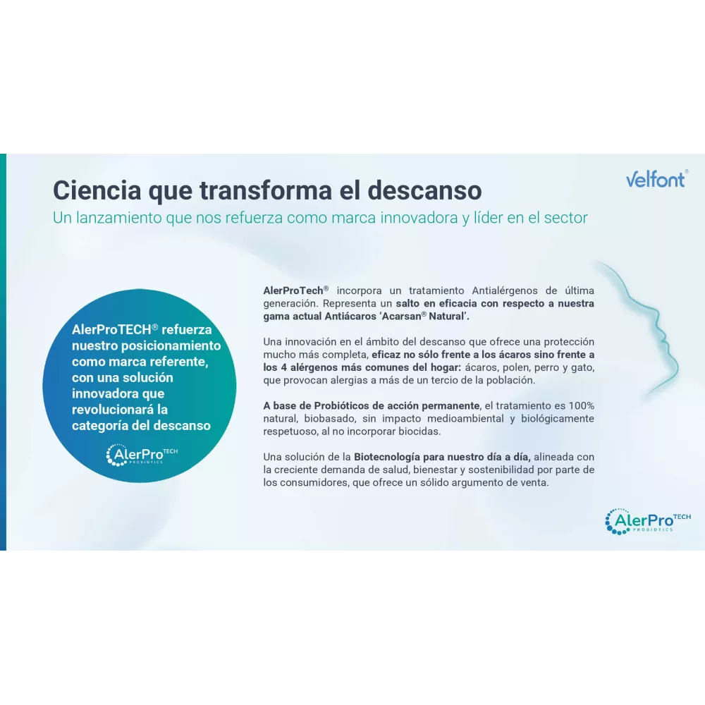 Relleno Nórdico Antialergenos Velfont (Diferentes Gramajes)