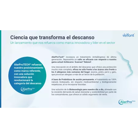 Relleno Nórdico Antialergenos Velfont (Diferentes Gramajes)