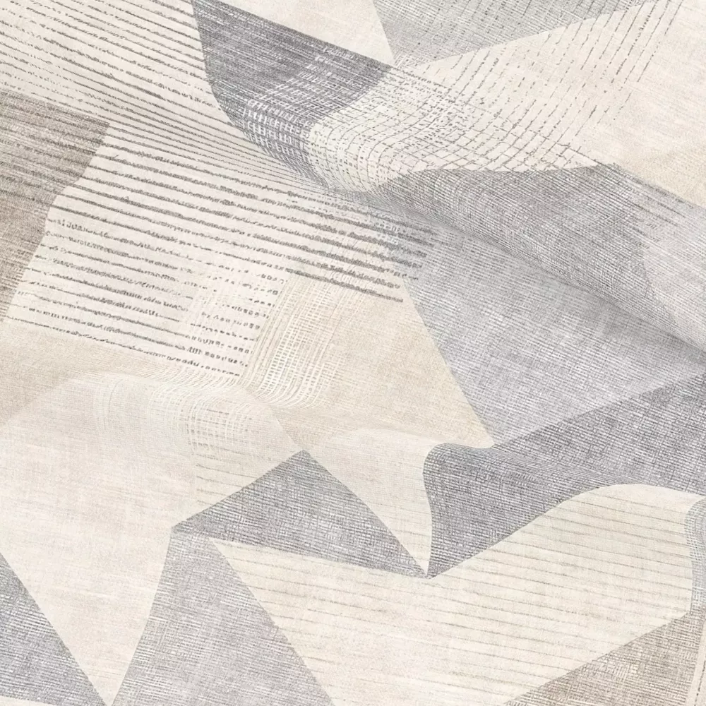 Edredón Estampado con Borreguillo Pyramid Naturals