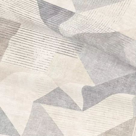 Edredón Estampado con Borreguillo Pyramid Naturals