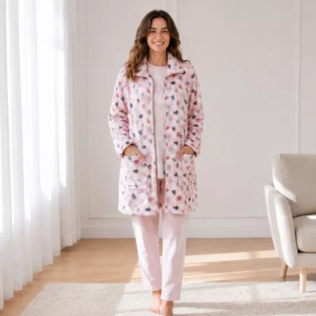 Bata Mujer Invierno 268605 Rosa Muslher