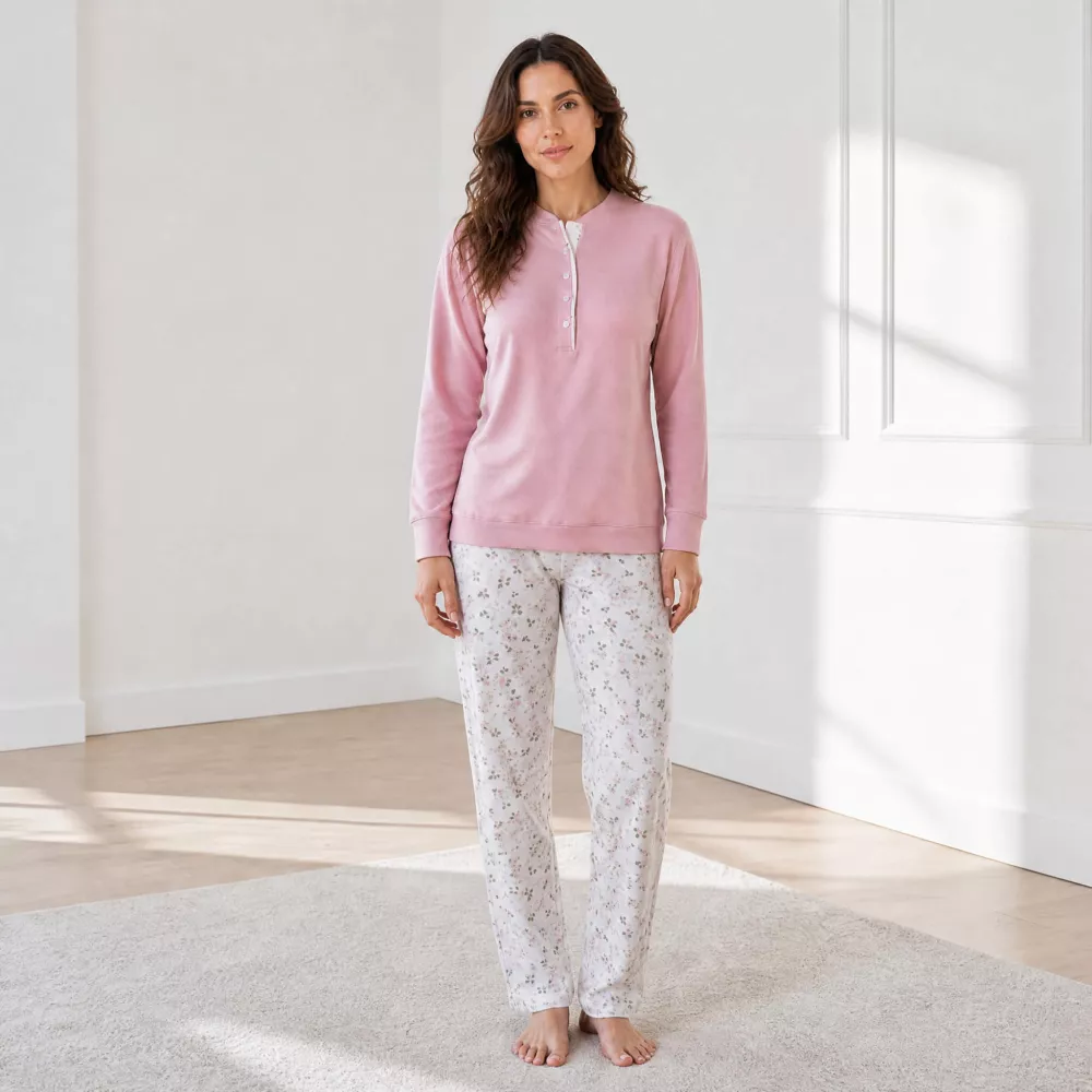 Pijama Mujer Invierno 266602 Lila Muslher