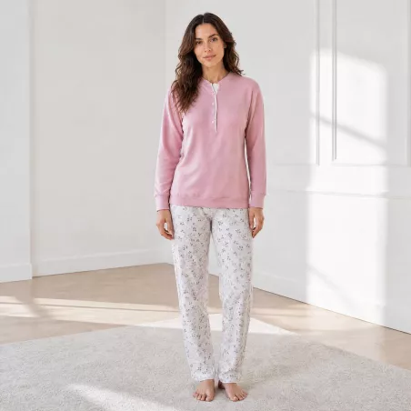Pijama Mujer Invierno 266602 Lila Muslher