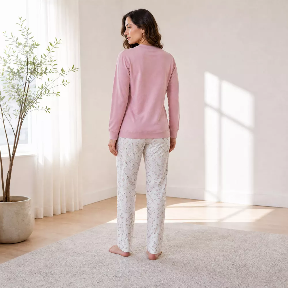 Pijama Mujer Invierno 266602 Lila Muslher