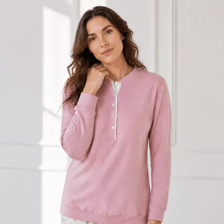Pijama Mujer Invierno 266602 Lila Muslher