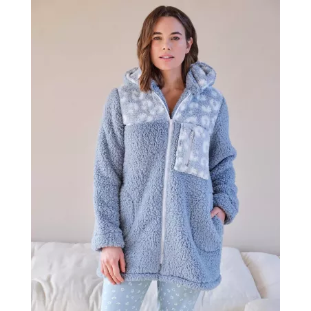 Bata Mujer Invierno 766230 Azul Massana